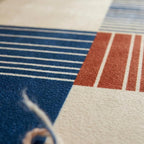 Modern Geometric Pattern Area Rugs for Living Room