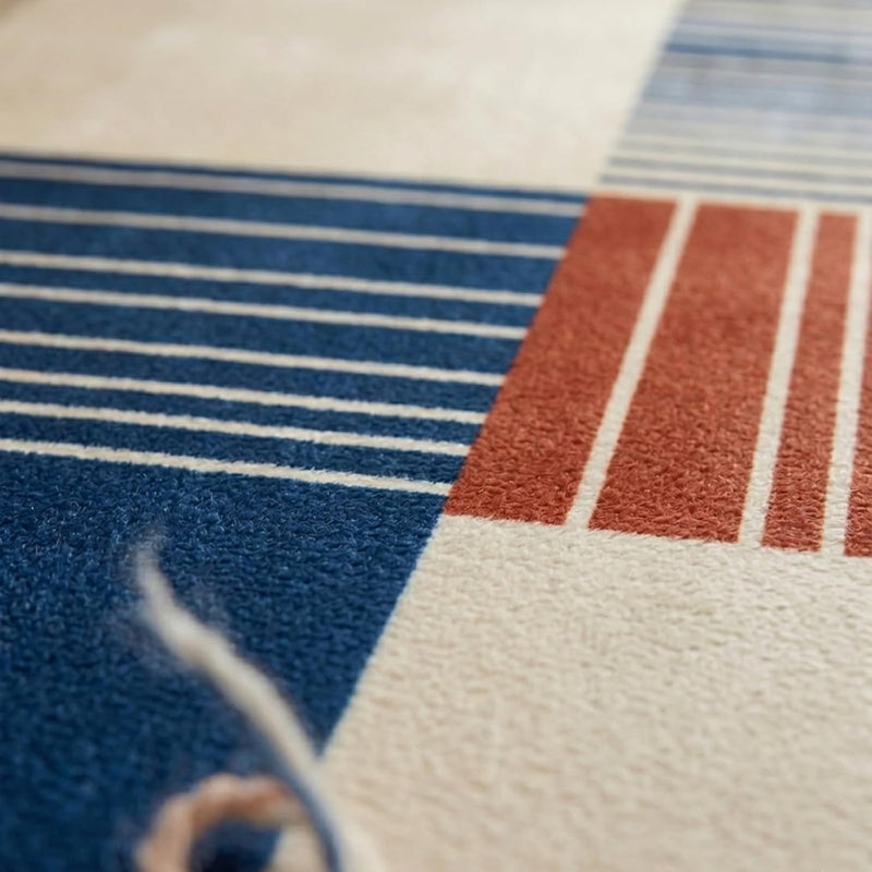 Modern Geometric Pattern Area Rugs for Living Room