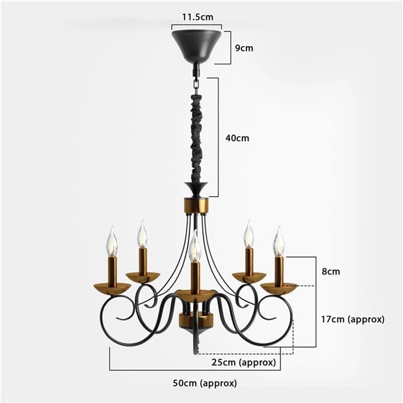 Modern Industrial K9 Clear Crystal Chandelier Lights E14