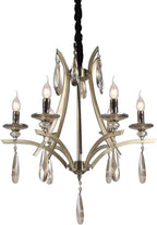 Modern Industrial K9 Clear Crystal Chandelier Lights E14