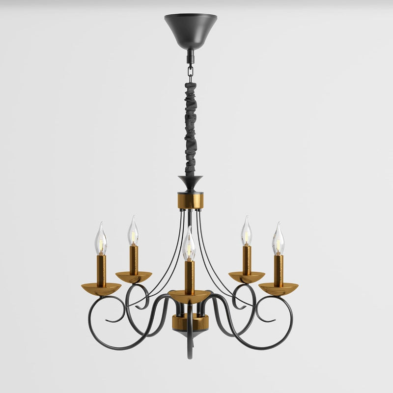 Modern Industrial K9 Clear Crystal Chandelier Lights E14