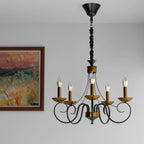 Modern Industrial K9 Clear Crystal Chandelier Lights E14