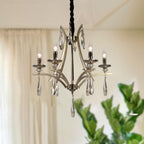 Modern Industrial K9 Clear Crystal Chandelier Lights E14