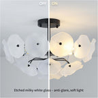 Modern K9 Crystal Drum Chandelier 5-Light Dimmable E14