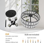 Modern K9 Crystal Drum Chandelier 5-Light Dimmable E14