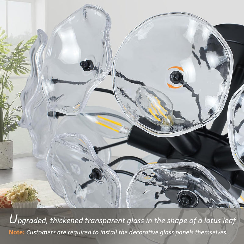 Modern K9 Crystal Drum Chandelier 5-Light Dimmable E14