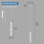 Modern Kitchen Island Pendant Light LED Mini Lamp