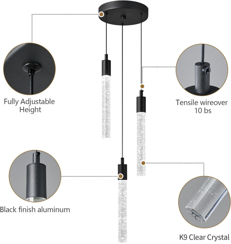 Modern Kitchen Island Pendant Light LED Mini Lamp