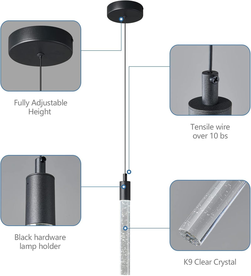 Modern Kitchen Island Pendant Light LED Mini Lamp