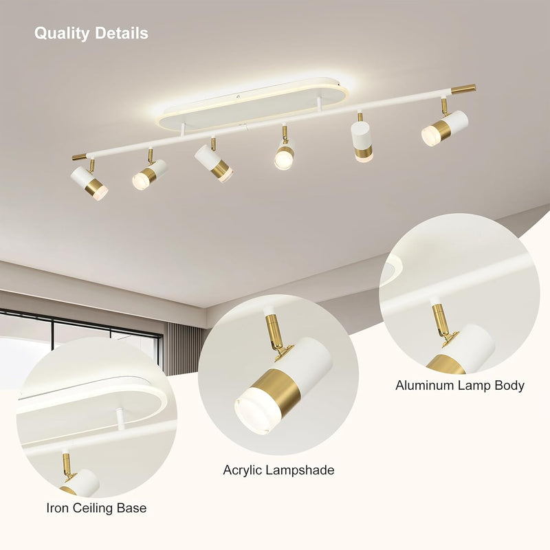 Modern Kitchen Lights Ceiling 123CM Flush LED Light