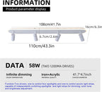 Modern Kitchen Lights Ceiling 123CM Flush LED Light
