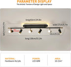 Modern Kitchen Lights Ceiling 123CM Flush LED Light