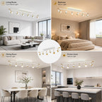 Modern Kitchen Lights Ceiling 123CM Flush LED Light