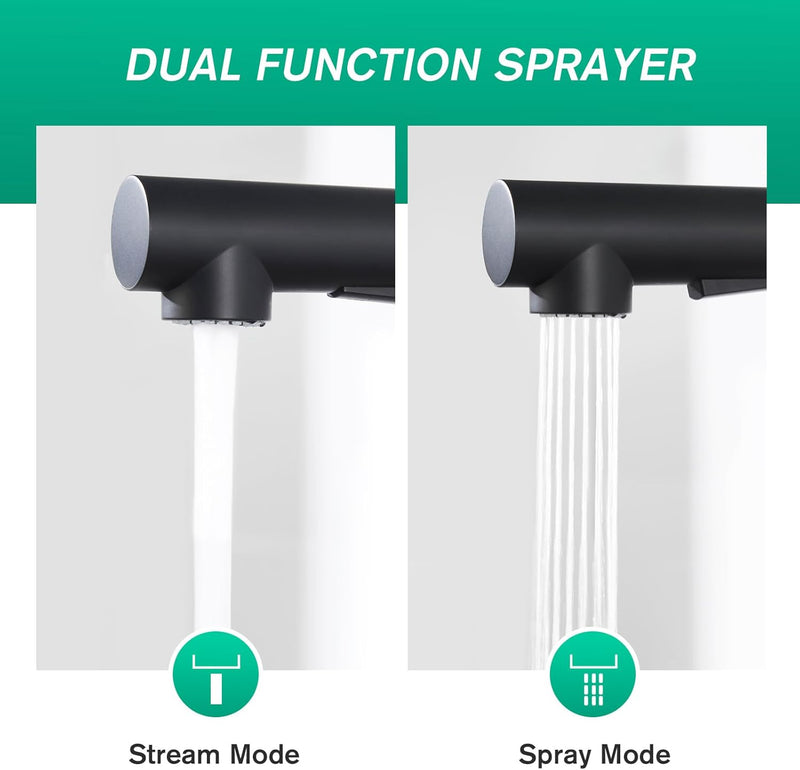 Modern Kitchen Sink Mixer Tap with Pull Out