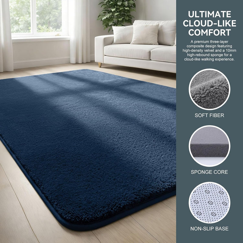 Modern Large Rugs Living Room Non-Slip Carpet