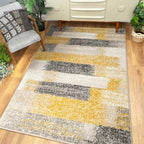 Modern Large Tribal Trellis Living Room Carpet Rug