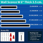 Modern LED Aluminium Wall Light