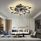 Modern LED Ceiling Fan Light with Remote 6