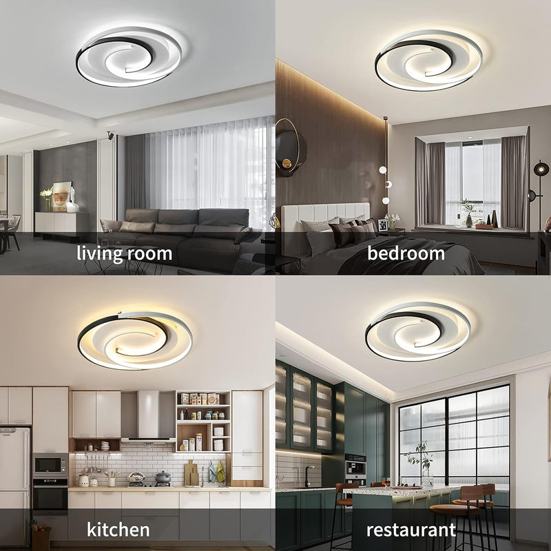 Modern LED Ceiling Light 36W 50CM with Remote