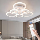 White 6 Rings Dimmable