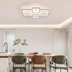 Modern LED Ceiling Light Dimmable 54W Flush Mount