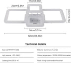 Modern LED Ceiling Light Dimmable 54W Flush Mount