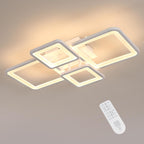 Modern LED Ceiling Light Dimmable 54W Flush Mount
