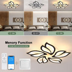 Modern LED Ceiling Light Dimmable 54W Flush Mount