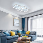 Modern LED Ceiling Light Dimmable 54W Flush Mount