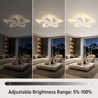 Modern LED Ceiling Light Dimmable 65W Lamp