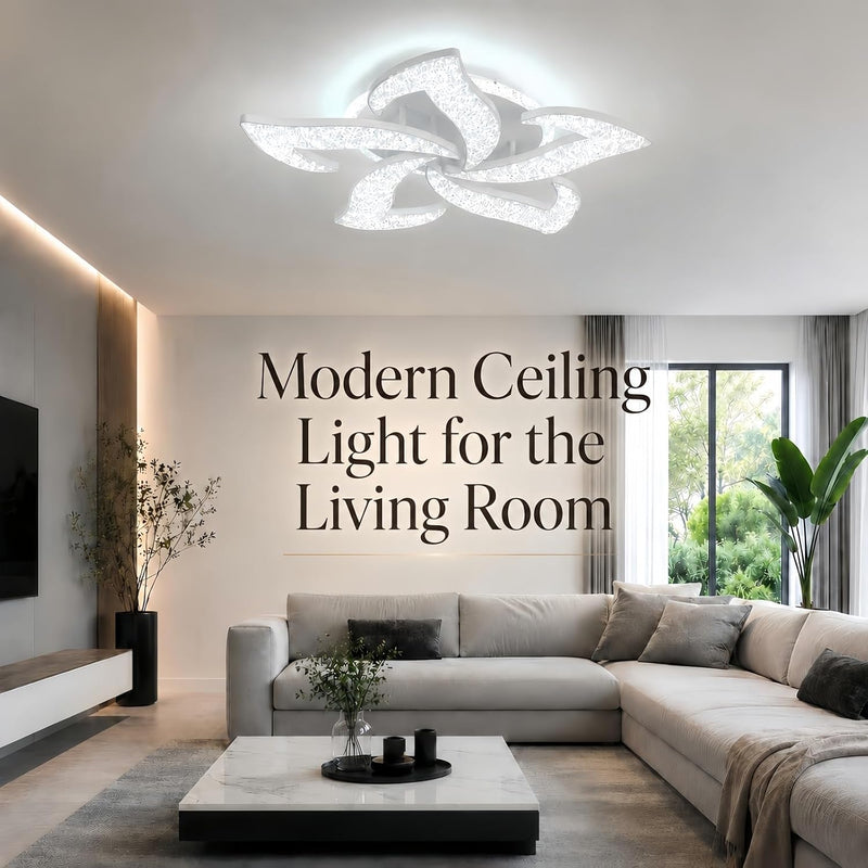 Modern LED Ceiling Light Dimmable 65W Lamp