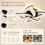 Modern LED Ceiling Light Dimmable 65W Lamp