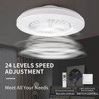 Modern LED Ceiling Light with Fan RGB Lights