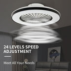 Modern LED Ceiling Light with Fan RGB Lights