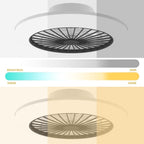 Modern LED Ceiling Light with Fan RGB Lights