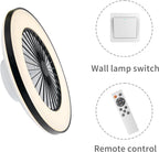 Modern LED Ceiling Light with Fan RGB Lights