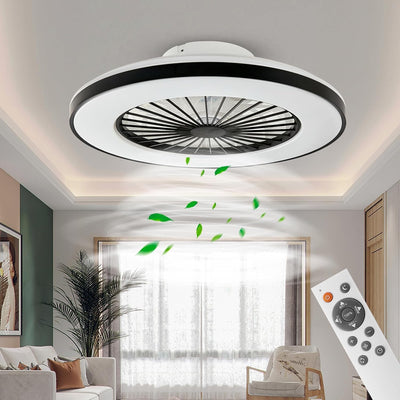 Modern LED Ceiling Light with Fan RGB Lights