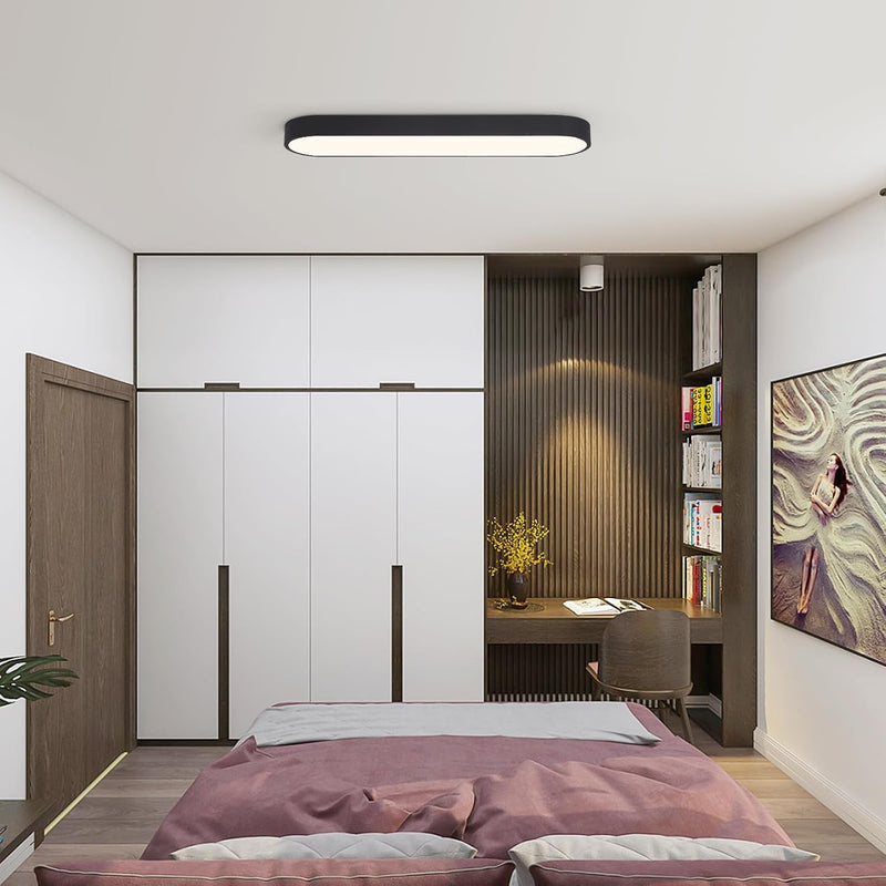 Linear Ceiling Light 40W Modern LED Close