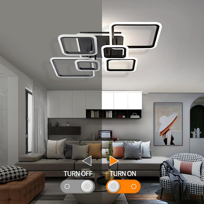 Modern LED Ceiling Lights Flush Mount 48W Light