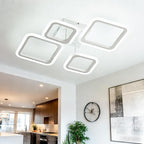 Modern LED Ceiling Lights Flush Mount 48W Chandeliers