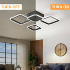 Modern LED Ceiling Lights Flush Mount 48W Chandeliers