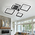 Modern LED Ceiling Lights Flush Mount 48W Chandeliers