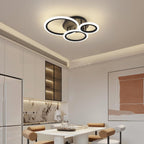 Modern LED Dimmable Ceiling Light 3 Circle Lights