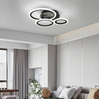 Modern LED Dimmable Ceiling Light 3 Circle Lights