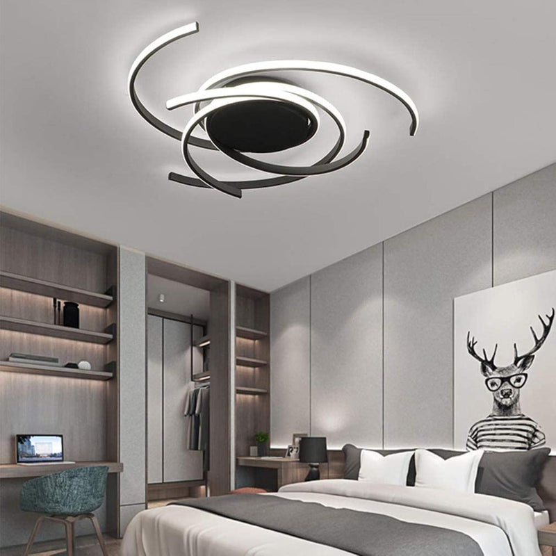 Modern LED Dimmable Ceiling Light with Remote Control
