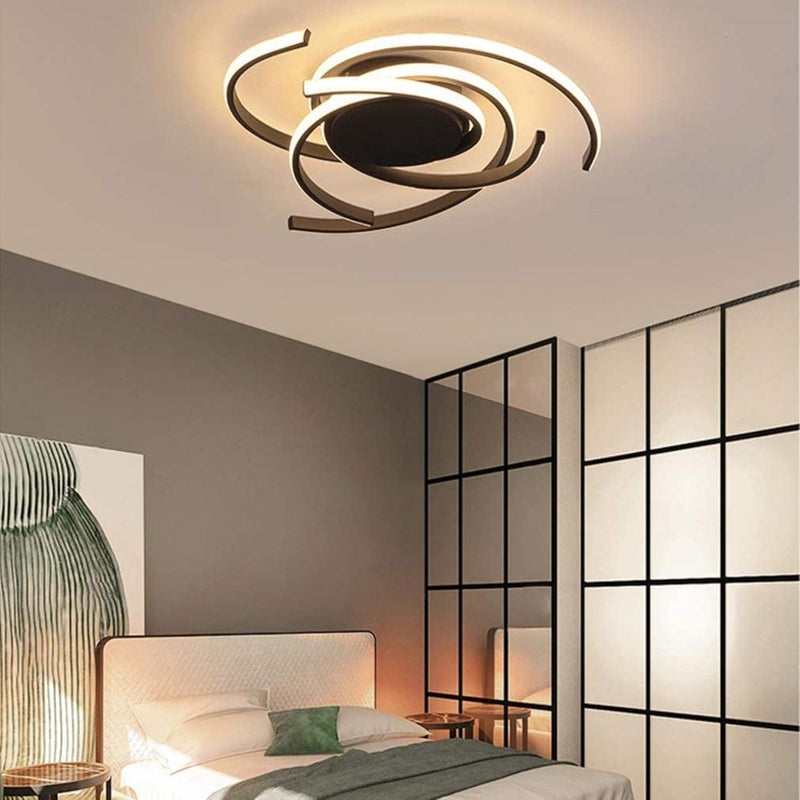 Modern LED Dimmable Ceiling Light with Remote Control