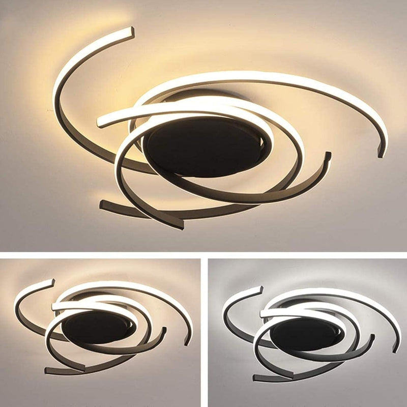 Modern LED Dimmable Ceiling Light with Remote Control