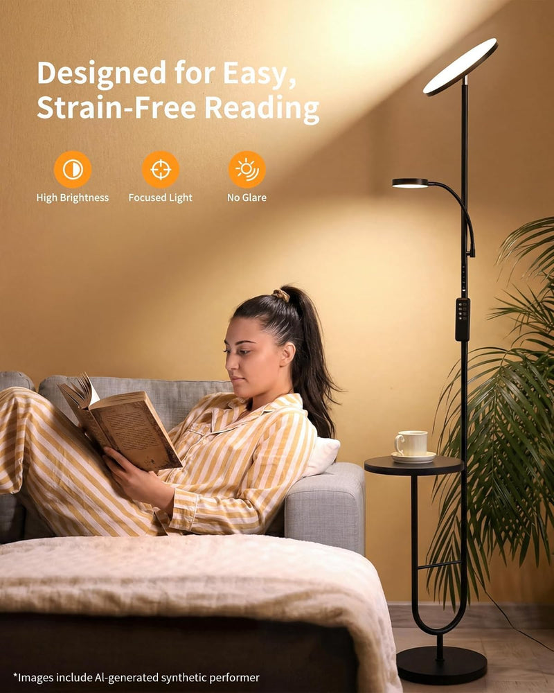 Modern LED Floor Lamp for Living Room 36W