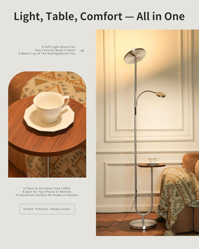 Modern LED Floor Lamp for Living Room 36W