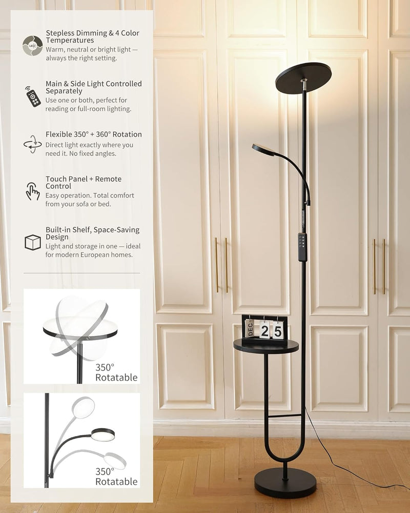 Modern LED Floor Lamp for Living Room 36W